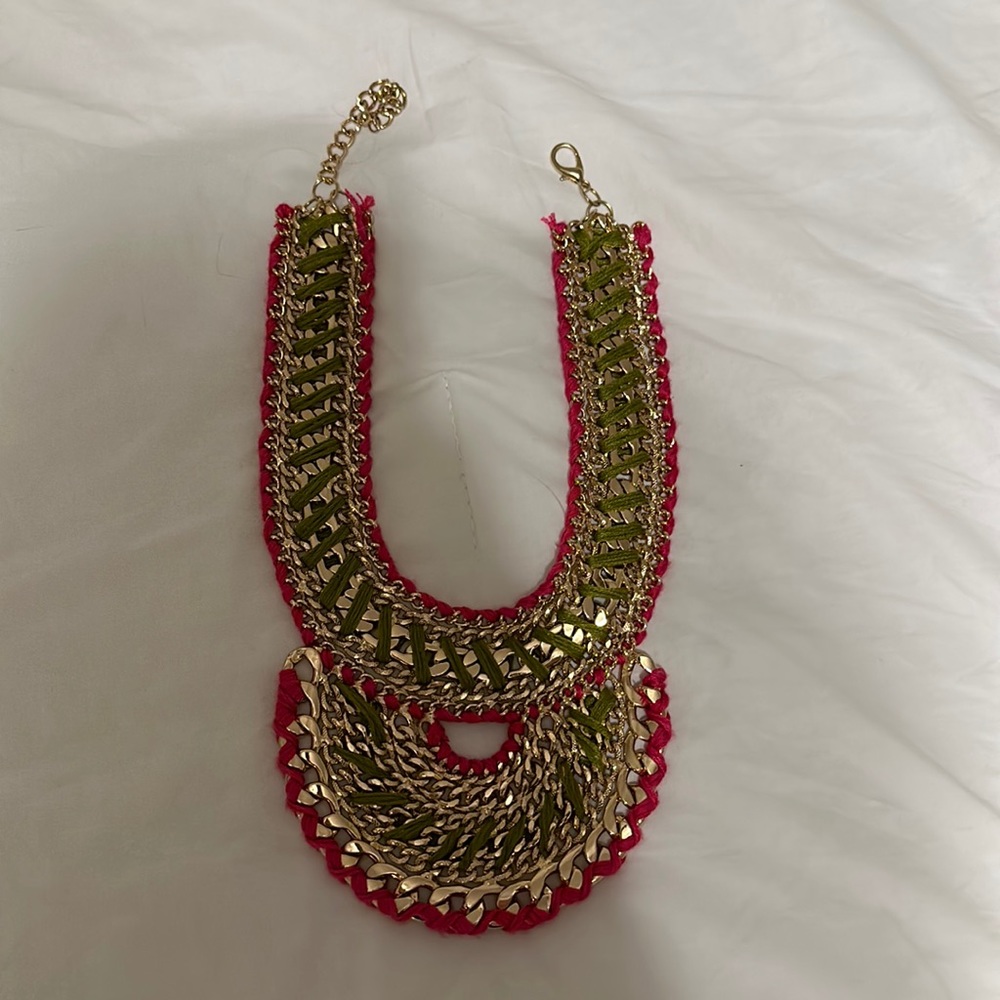 Anthropologie statement necklace